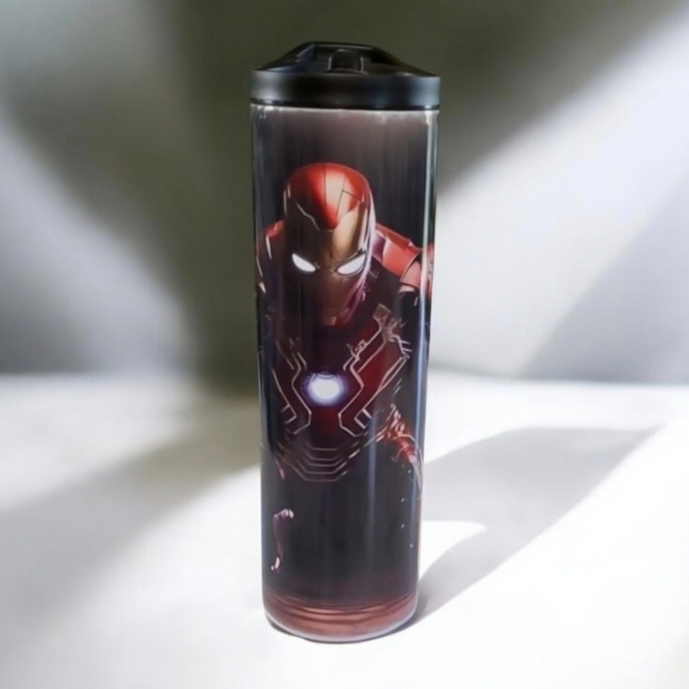 Iron Man 30oz Tumbler with duo lids 🎉sale